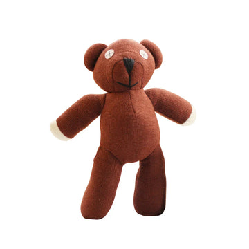 Mr Bean Teddy Plush Toy Soft - 23cm Brown