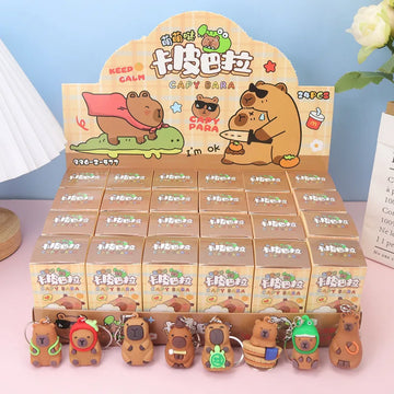 Capybara Blind Box Keychains