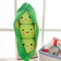 Plush Peas In A Pod Stuffed Toy - 25cm Green