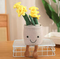 Plush Hyacinth Flowers Stuffed Toy Yellow