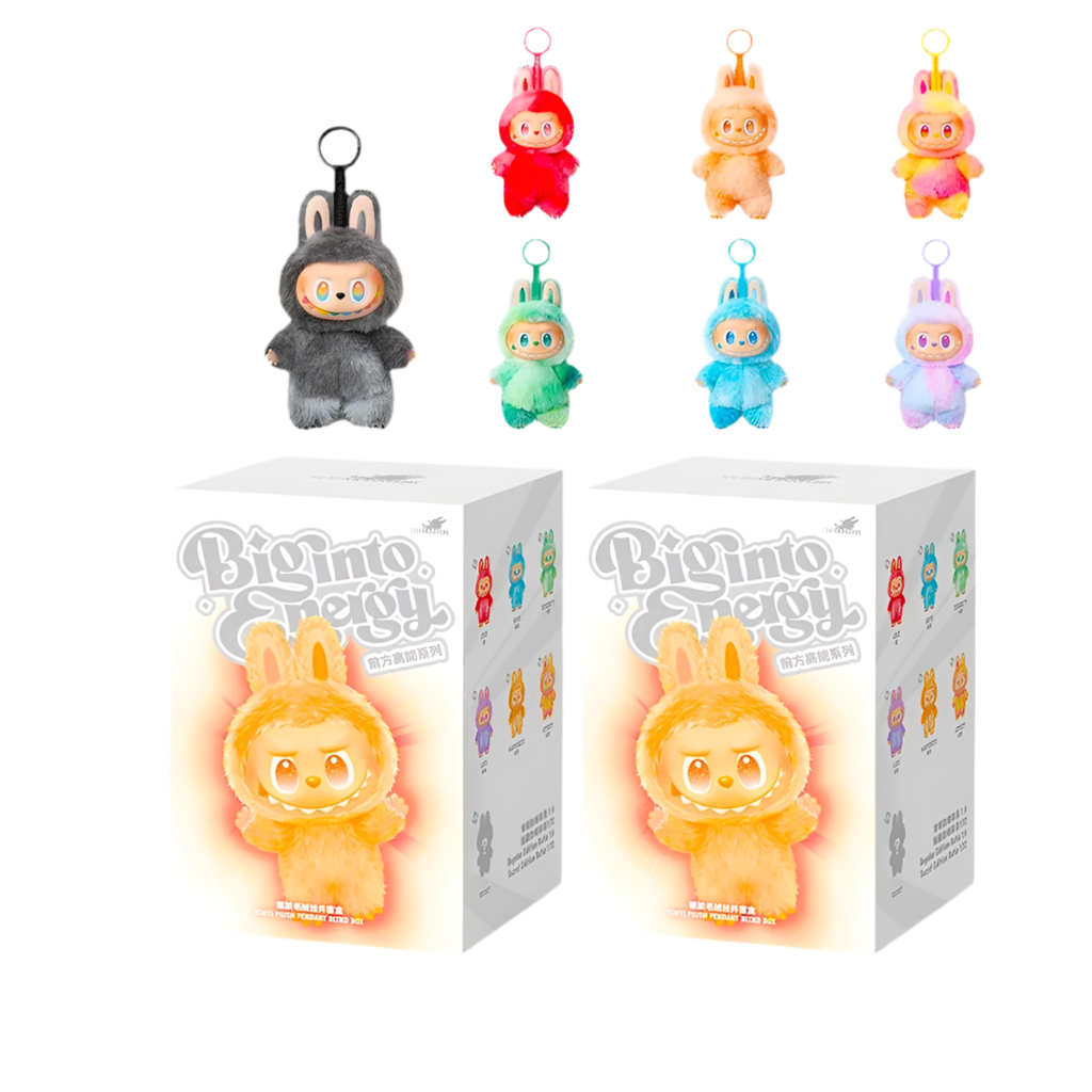 POP MART Labubu The Monsters Coca-Cola, Exciting Macaron, Have A Seat, Series Blind Box Big Into Energy 2Pcs