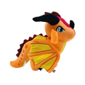 Wings of Fire Plush Toys Dragon Soft Stuffed Animal Doll Cute Companion Special Gift for Kids Boys and Girls or Room Decoration Orange