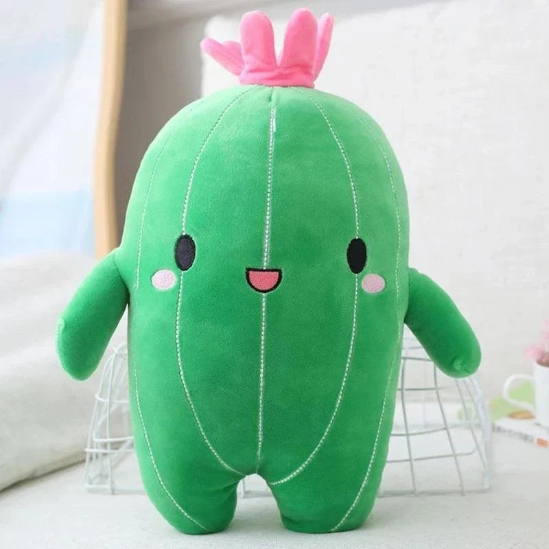 Plush Cute Cactus Studded Toy - 25cm 25cm