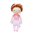 Metoo Plush Doll Stuffed Toy - 34cm Pink