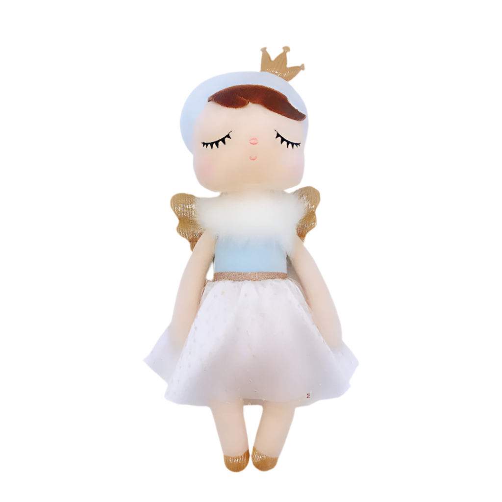 Metoo Plush Doll Stuffed Toy - 34cm Sky Blue