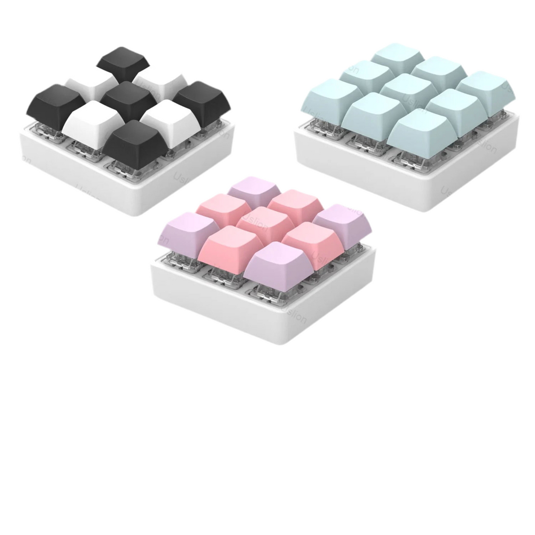 Keyboard Fidget Keychain Switch Tester Stress Toy