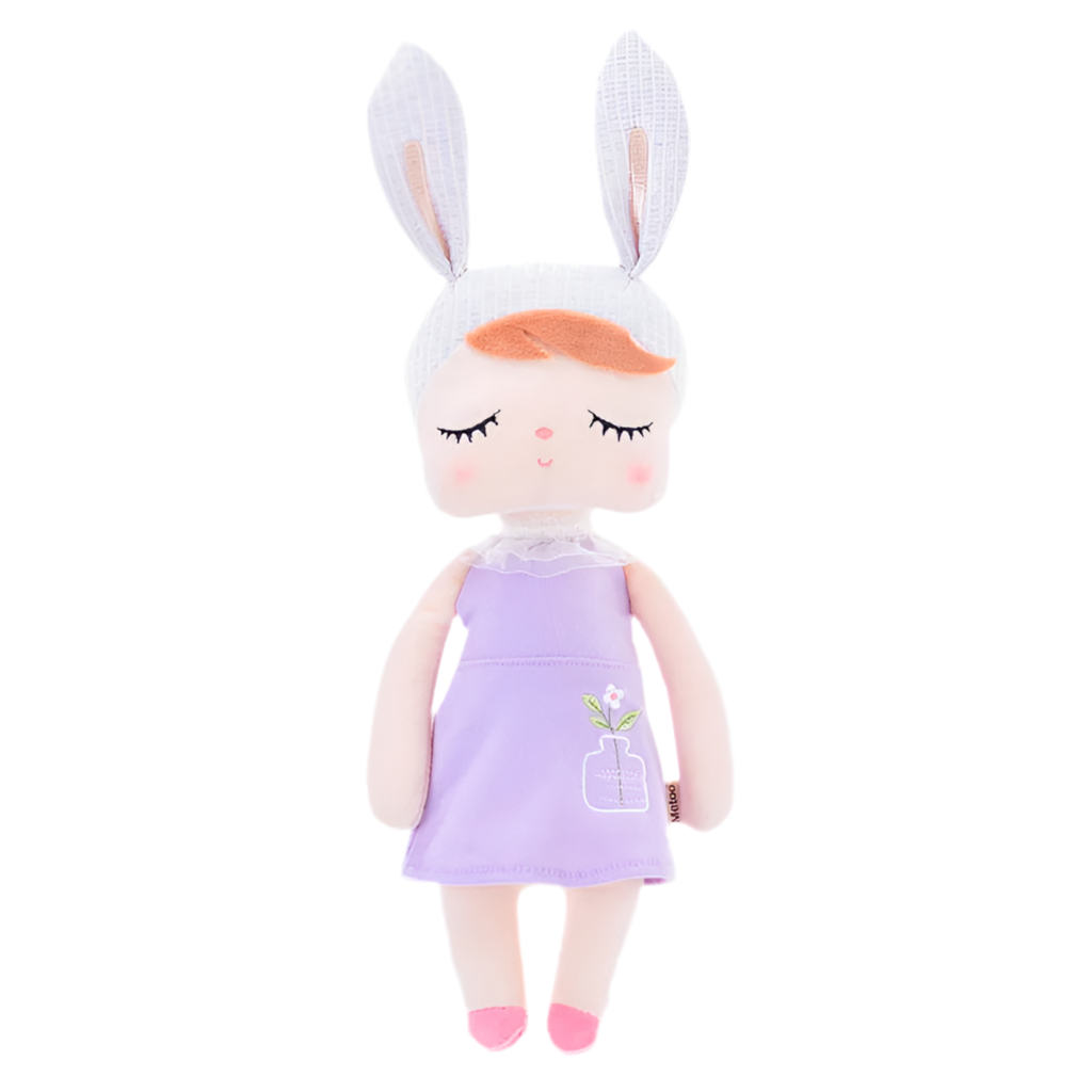 Metoo Plush Doll Stuffed Toy - 34cm Plum