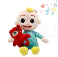 Plush Musical Cocomelon Singing JJ Stuffed Toy - 27cm Green