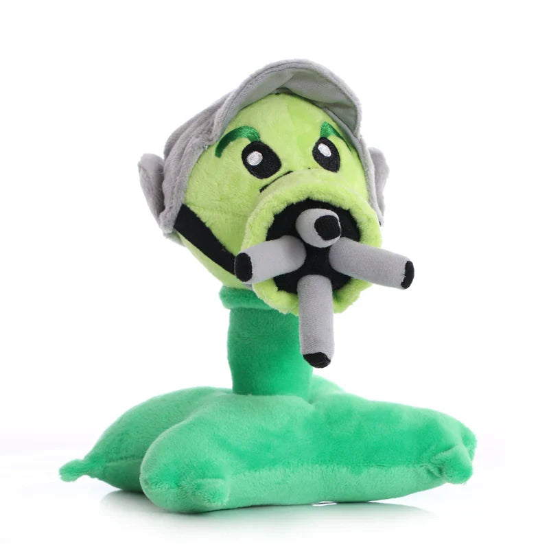 Plush Plants vs Zombies Peashooter Stuffed Toy - 18cm