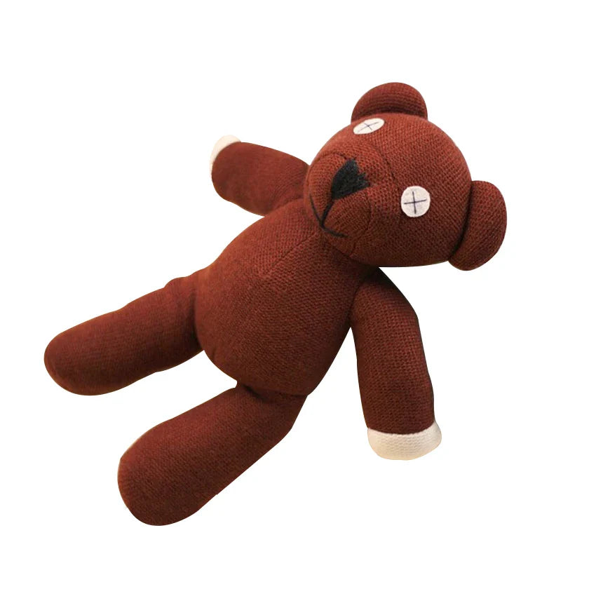 Mr Bean Teddy Plush Toy Soft - 23cm Brown