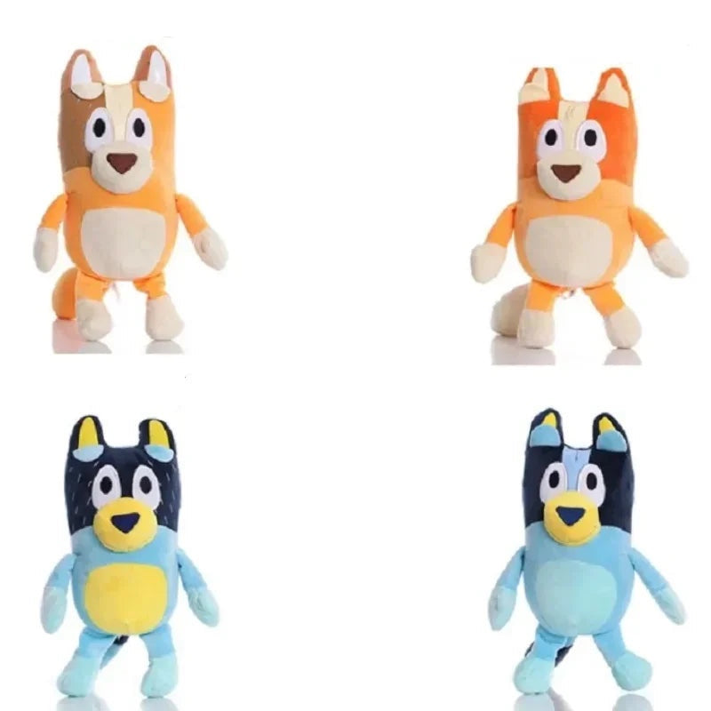 Plush Bluey Stuffed Toy - 28cm 4 Pack