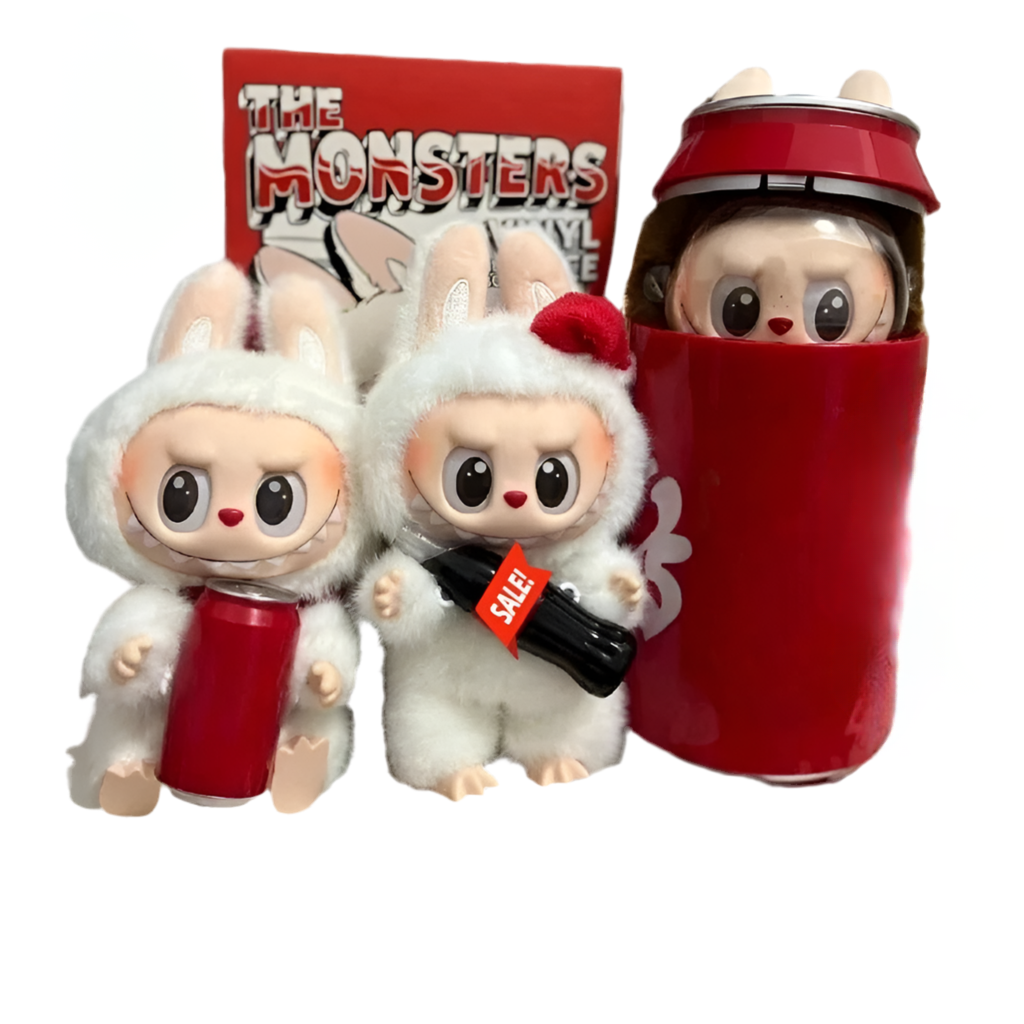 POP MART Labubu The Monsters Coca-Cola, Exciting Macaron, Have A Seat, Series Blind Box
