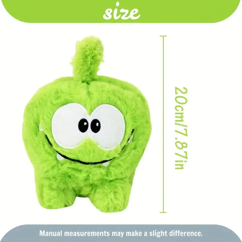 Plush Cut The Rope Stuffed Toy - 20cm Green 20cm