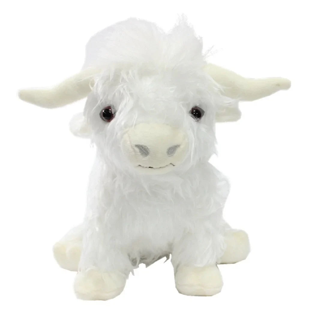 Plush Cute Highland Cow Stuffed Toy - 25cm 25cm A