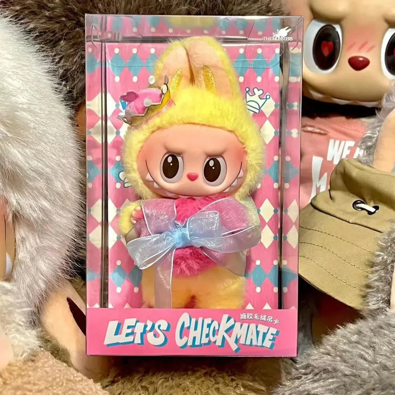 Pop Mart THE MONSTERS Labubu from the "Let's Checkmate" Series