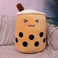 Plush Boba Bubble Tea Stuffed Toy - 25cm W