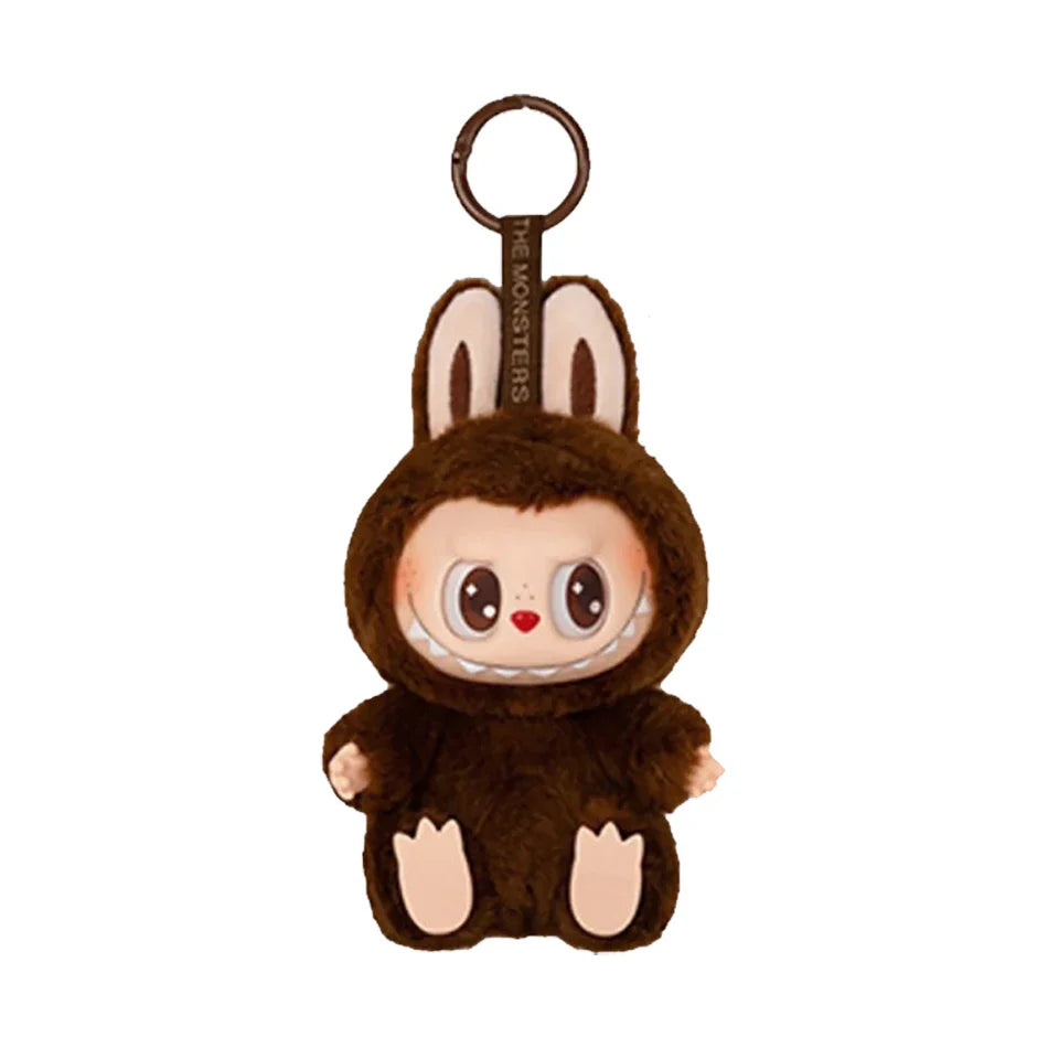 Plush Labubu Stuffed Toy & Labubu Exciting Macaron Pendant - 35cm