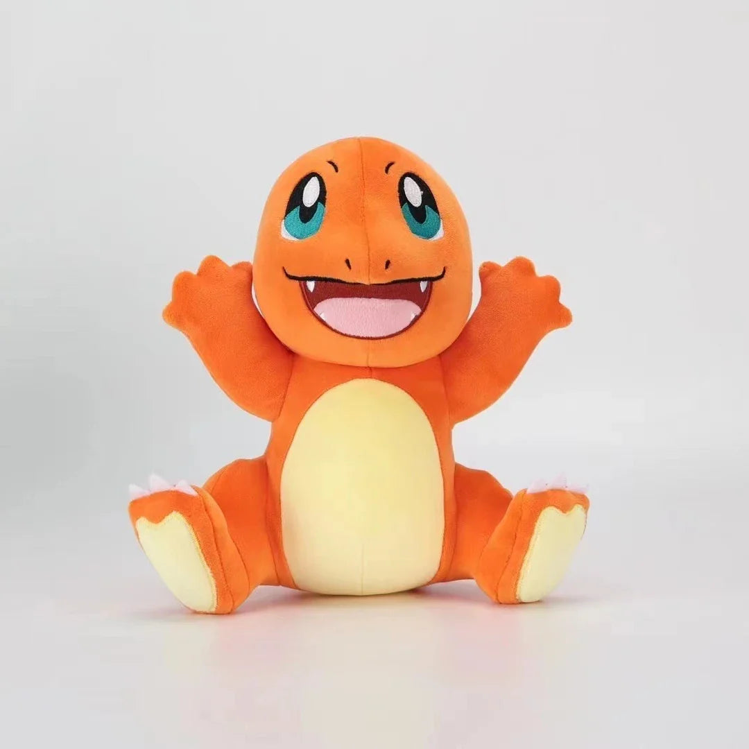 Plush Pokemon Plush Charmander Squirtle Pikachu Plush Bulbasaur Stuffed Toy Charmeleon 23cm