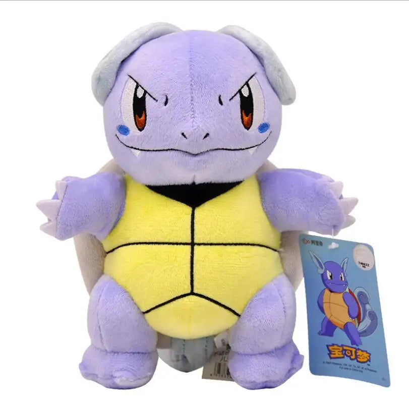 Plush Pokemon Plush Charmander Squirtle Pikachu Plush Bulbasaur Stuffed Toy Wartortle 22cm