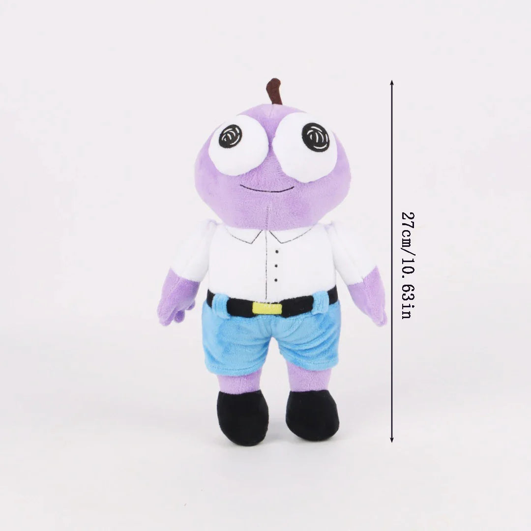 Plush Smiling Friends Stuffed Toy 27-38cm Purple