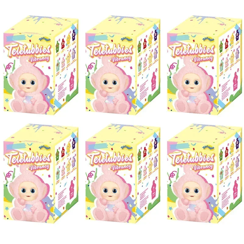 Teletubbies Vibration Series Blind Box Toy Antenna Baby Mystery Box Action Pendant Doll Mistery Box Doll Model Surprise Gift