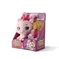 Shimmer Stars Plush Cat Stuffed Toy FireBrick
