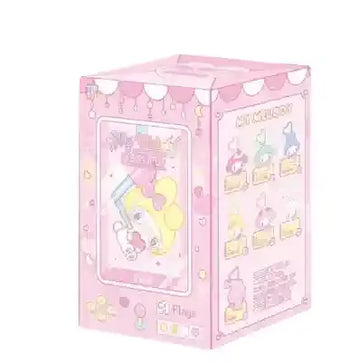 Miniso Top Toy Sanrio My Melody 50th Anniversary Milk Candy Series Plush Keychains Single Blind Box