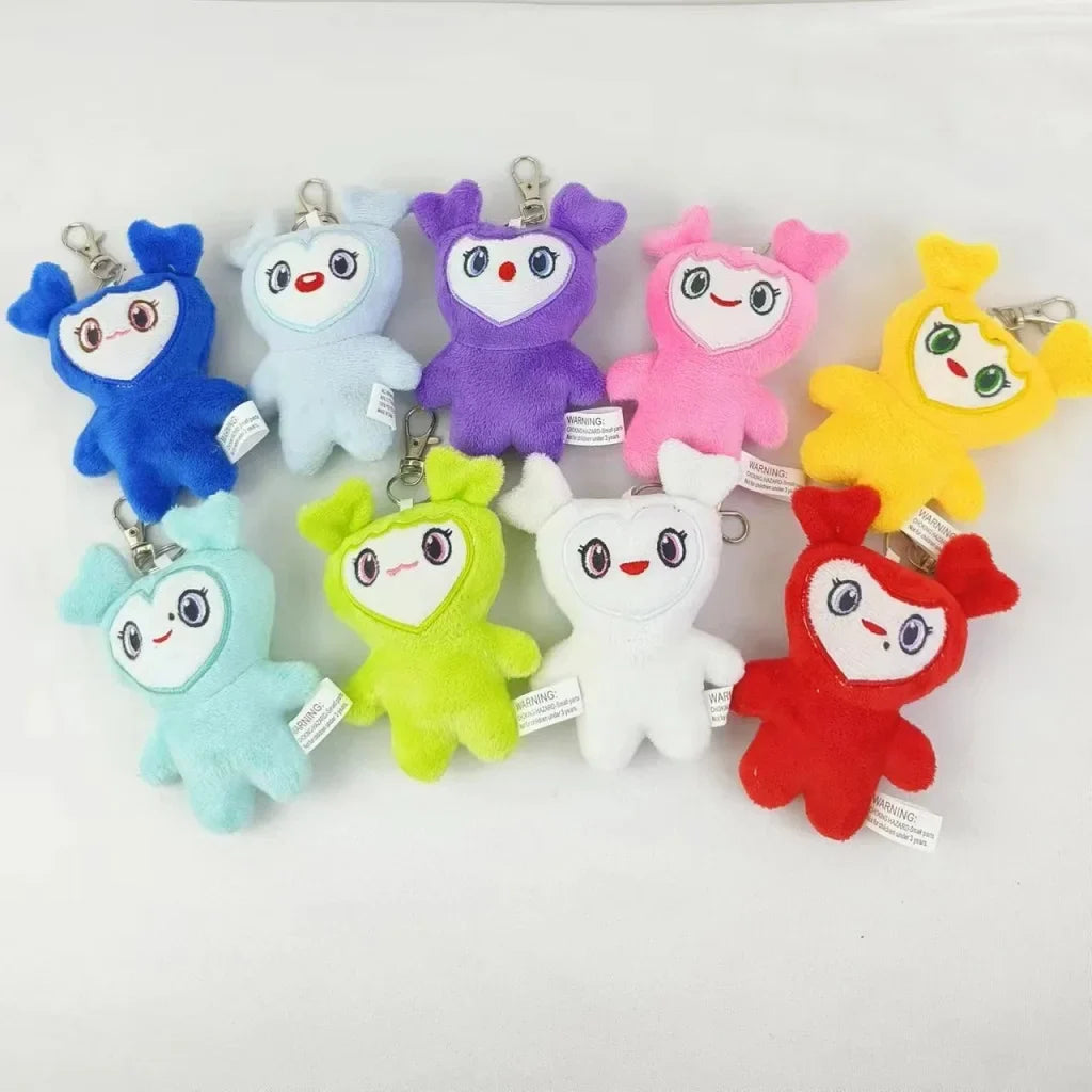 (9 Pack) Plush Lovelys Super Star Stuffed Toy - 10cm Multi 10cm