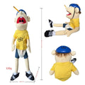 Plush Large Jeffy Boy Stuffed Toy - 60cm Yellow 60CM