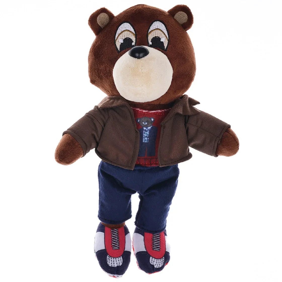 Plush Kanye Dropout Teddy Bear Stuffed Toy 25-28cm E - 28cm
