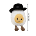 Plush Boiled Eggs Groom Pickles Marshmallows Stuffed Toy