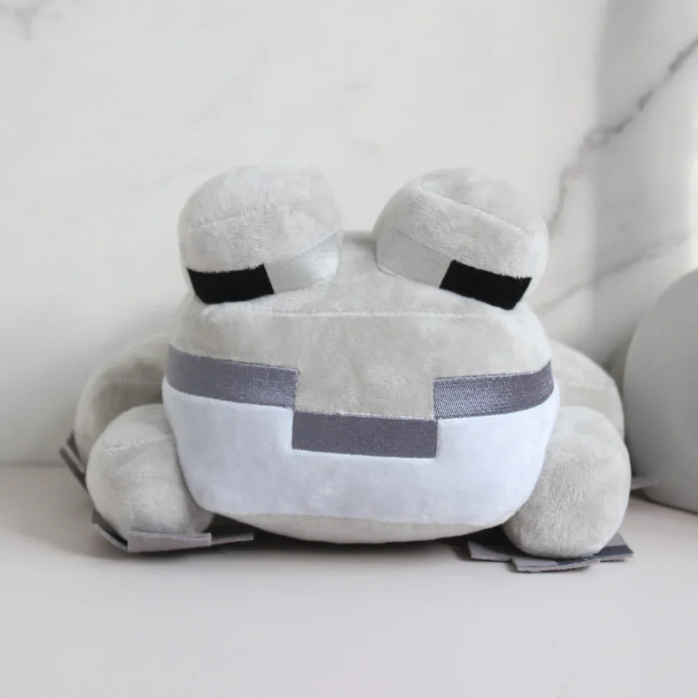Plush Frog Stuffed Toy - 20cm Grey