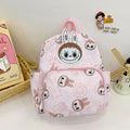 Labubu Backpack - Lightweight, Preppy Style Cartoon Schoolbag - Durable, Water-Resistant Labubu-E