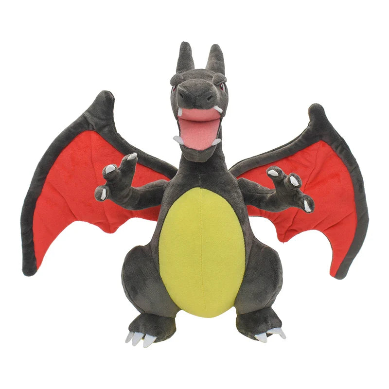 Plush Shiny Charizard Stuffed Toy - 30cm Black