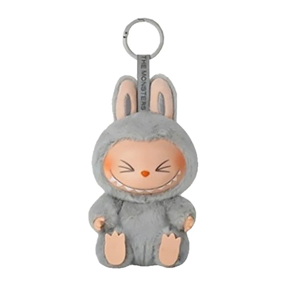 Plush Labubu Stuffed Toy & Labubu Exciting Macaron Pendant - 35cm