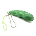 Fidget Toys Pack Decompression Edamame Squishy Squeeze Peas Beans Keychain Cute Stress Relief Adult Toy Keychain