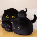 Plush Black Cat Stuffed Toy 9-70cm