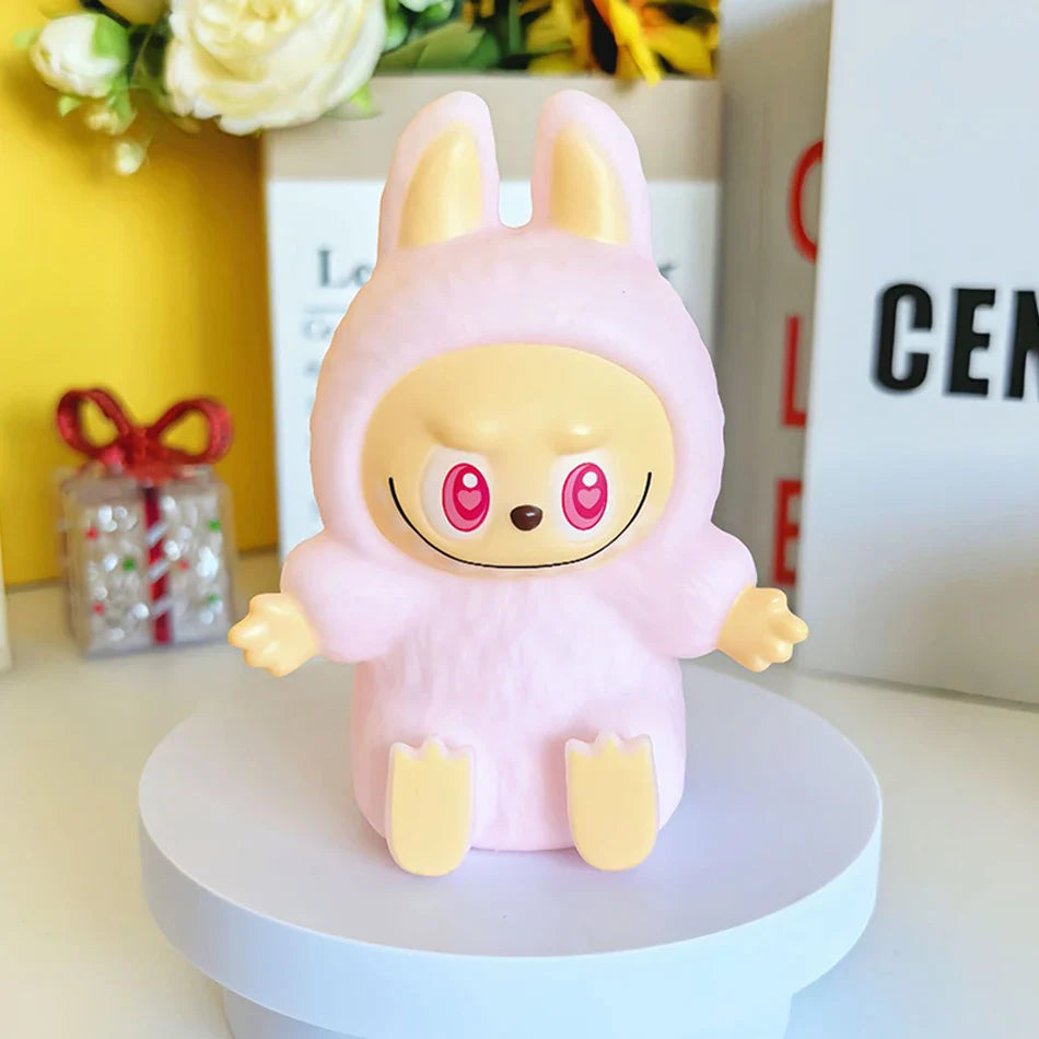 Labbubu Adorable Cartoon Plush Night Light - Soft Glow Bedside Companion for Sleep Guardian of Every Night Ideal Birthday Gift 04