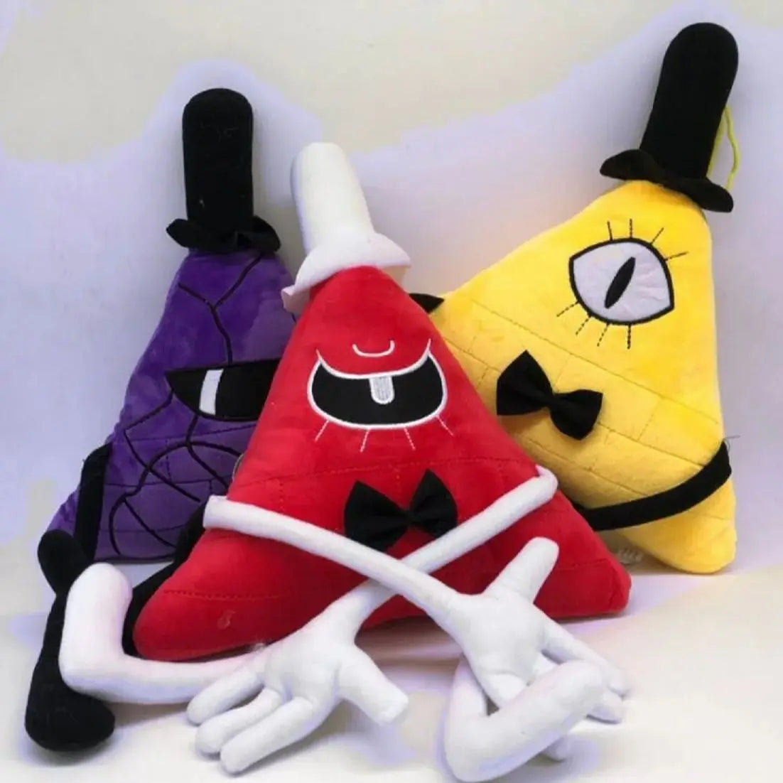 Plush Bill Cipher Stuffed Toy - 28cm 3pcs
