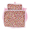 Mini Doll's Accessories Set For Labubu Doll Bed+Quilt+Pillow Pajamas Sleeping Bag Dollhouse Toys XM2236