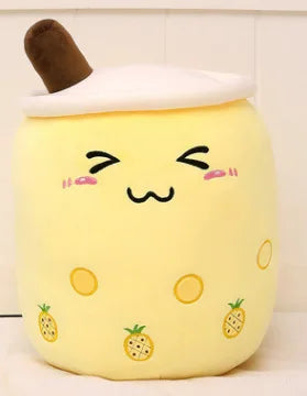 Plush Boba Bubble Tea Stuffed Toy - 25cm H