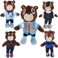 Plush Kanye Dropout Teddy Bear Stuffed Toy 25-28cm