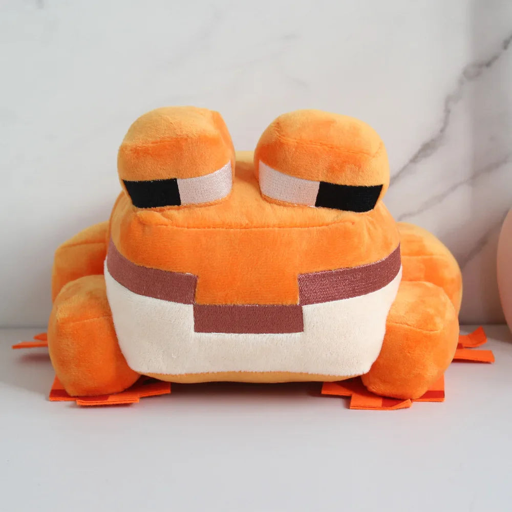 Plush Frog Stuffed Toy - 20cm Orange