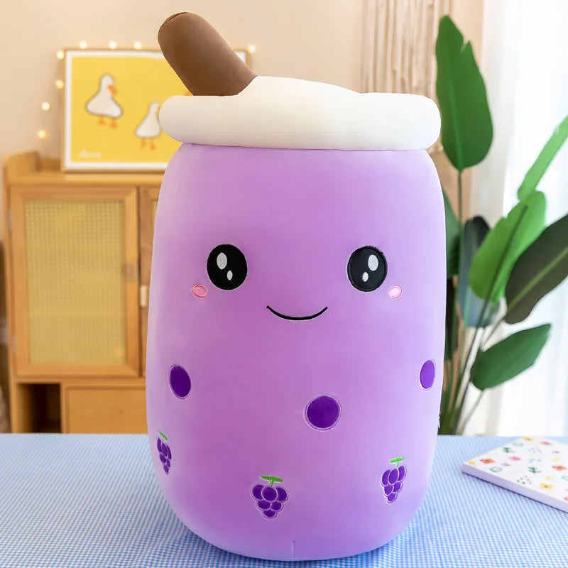 Plush Boba Bubble Tea Stuffed Toy - 25cm E