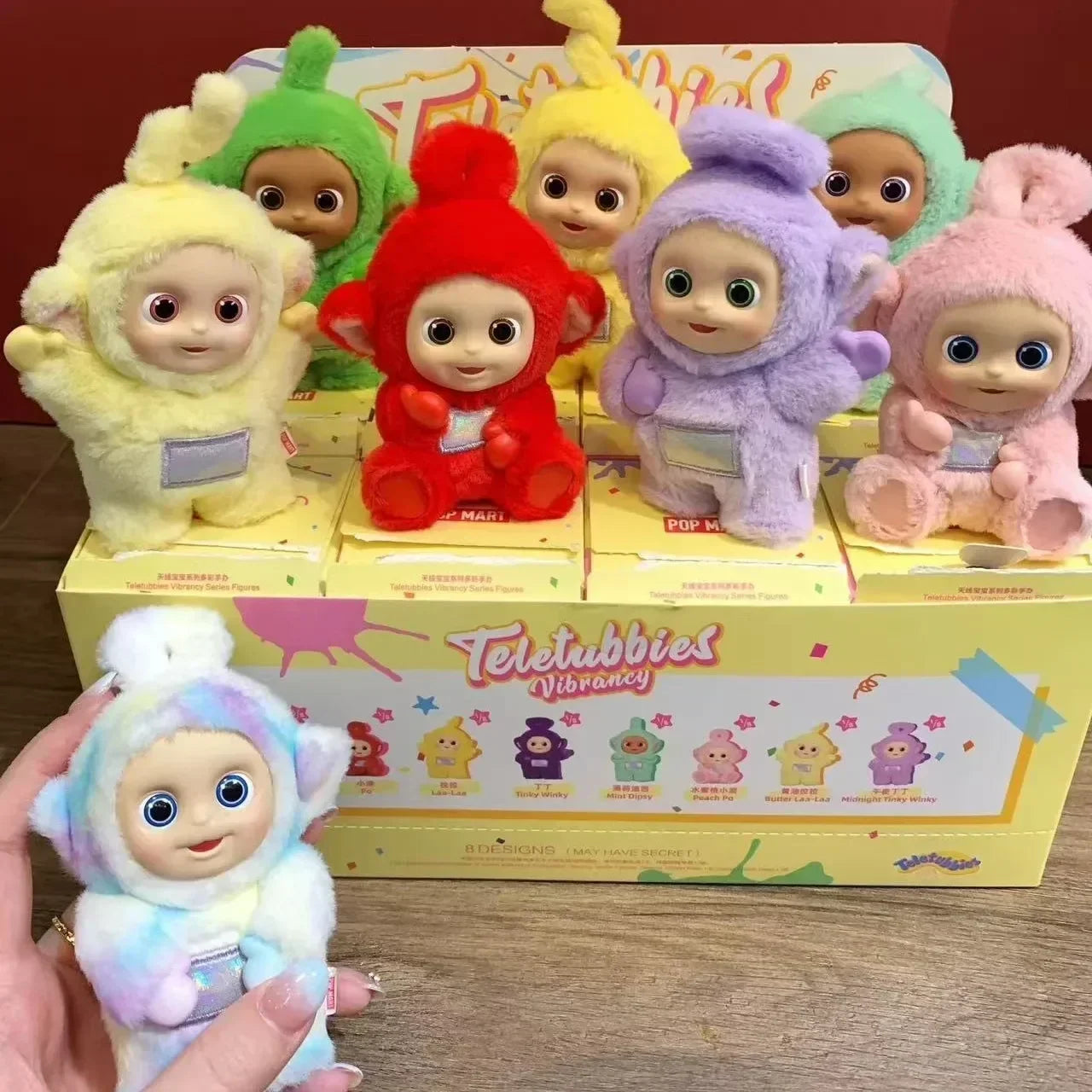 Teletubbies Vibration Series Blind Box Toy Antenna Baby Mystery Box Action Pendant Doll Mistery Box Doll Model Surprise Gift