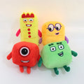 (10 Pack) Plush Numberblocks Stuffed Toy - 14-28cm