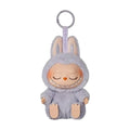 Plush Labubu Stuffed Toy & Labubu Exciting Macaron Pendant - 35cm