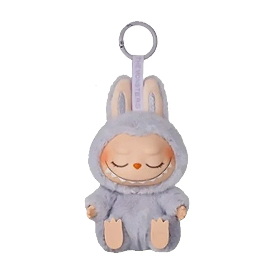 Plush Labubu Stuffed Toy & Labubu Exciting Macaron Pendant - 35cm