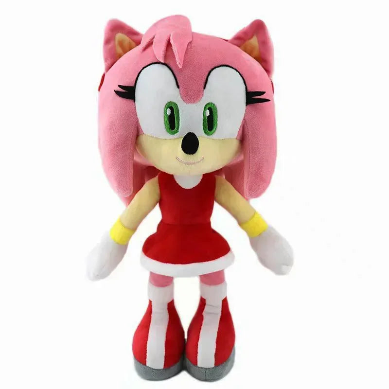 Plush Sonic Plush Toy The Hedgehog Sonic Knuckles Tails Stuffed Toy - 30cm 03