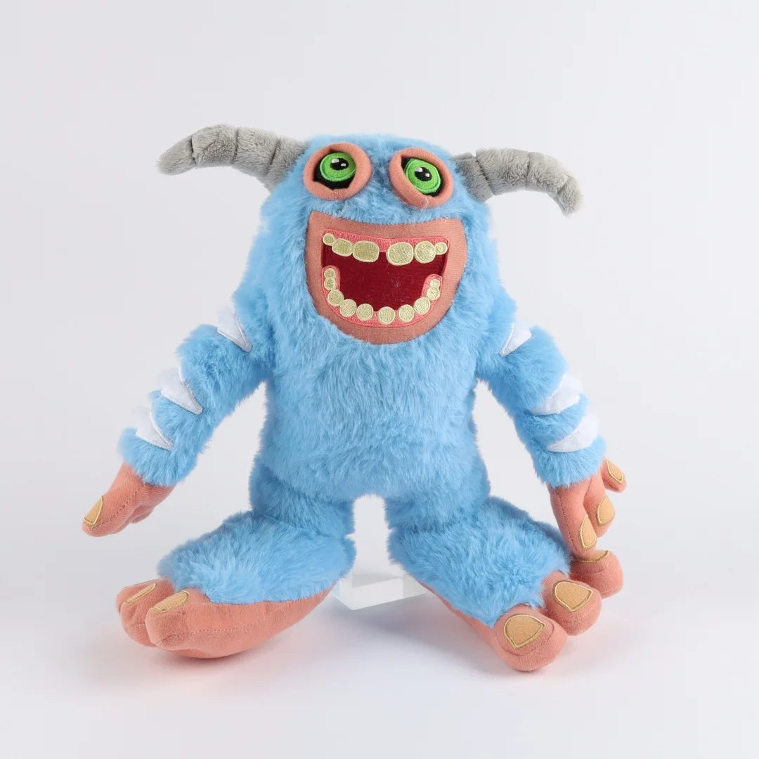 Plush My Singing Monsters Mammott Stuffed Toy - 30cm Blue